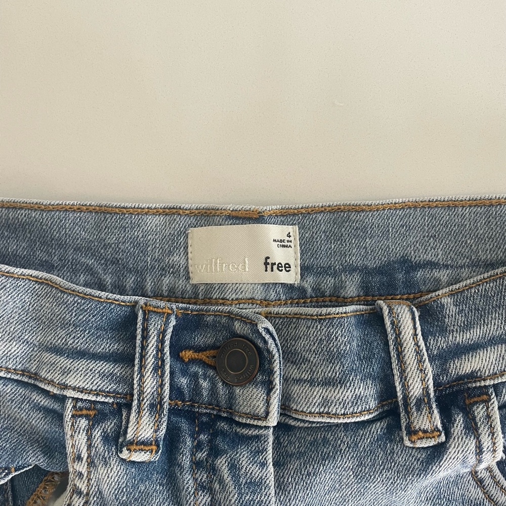 Wilfred denim shorts